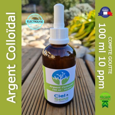 Argent colloidal 100ml 10ppm cgt