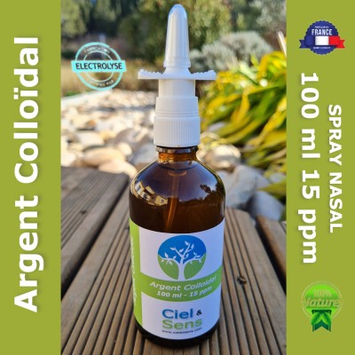 Argent colloidal spray nasal 100ml 15ppm