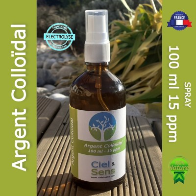 Argent colloidal spray 100ml 15ppm